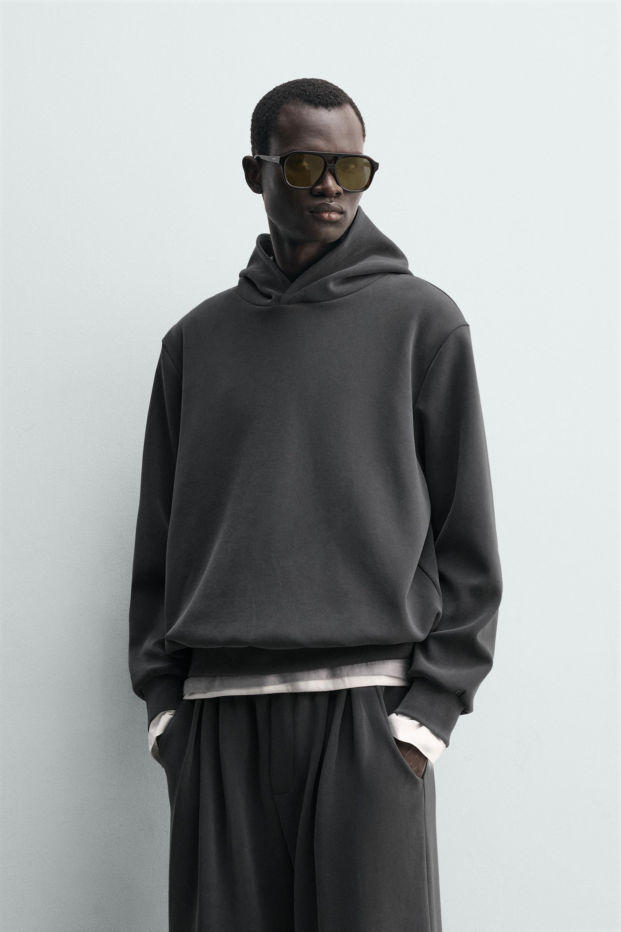 SWEAT DÉLAVÉ SOFT À CAPUCHE